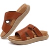 KuaiLu Womens Sandals Khaki Beige Size 8