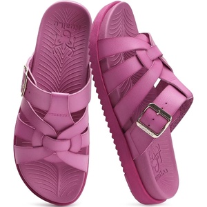 KuaiLu Gladiator Sandals for Women with Comfortable Arch Support(Rose (Go One Size Up))