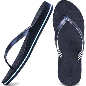 KuaiLu Womens Fashion Flip Flops Ladies Summer Beach Yoga Mat Thong Sandals(Darkblue)