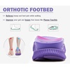 KuaiLu Flip Flops for Women Orthopedic Arch Support Summer Beach Vacation(Purple)