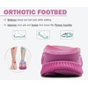 KuaiLu Flip Flops for Women Orthopedic Arch Support Summer Beach Vacation(Rose)