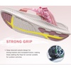 KuaiLu Womens Arch Support Flip Flops & Sandals Thick Athletic Cushion(Pink White)
