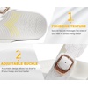 KuaiLu Women’s Arch Support Orthopedic Open Toe Sandals(Bride White)