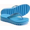 KuaiLu Women’s Arch Support Platform Flip Flop Sandals(Sky Blue（choose a Smaller Size）)