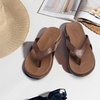 KuaiLu Women’s Orthotic Arch Support Flip Flop Sandals(Brown)