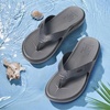 KuaiLu Women’s Orthotic Arch Support Flip Flop Sandals(Grey)