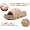 KuaiLu Womens Sandals with Arch Support Comfortable Orthopedic Slippers(Beige)
