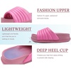 KuaiLu Womens Sandals with Arch Support Comfortable Orthopedic Slippers(Hot Pink)