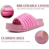 KuaiLu Womens Sandals with Arch Support Comfortable Orthopedic Slippers(Hot Pink)