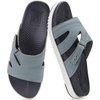 KuaiLu Womens Dressy Sandals Lightweight Cushion Slides with Arch Support(Grey)