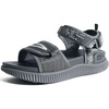 KuaiLu Womens Orthopedic Recovery Walking Arch Support Sandals Cushion Foam(Grey)