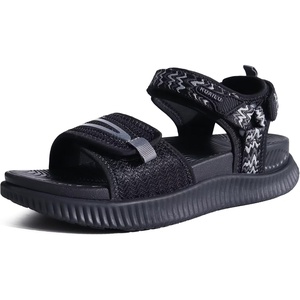 KuaiLu Womens Orthopedic Recovery Walking Arch Support Sandals Cushion Foam(Black)