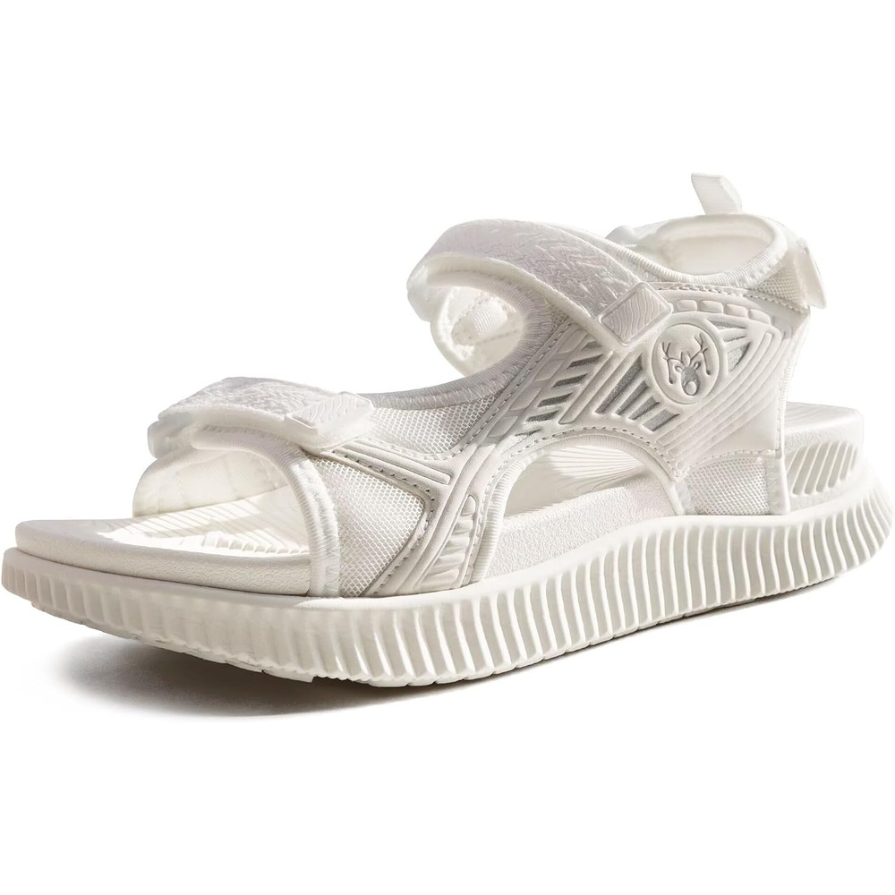 image:imageKuaiLu Womens Orthopedic Walking Sandals with Comfortable Arch SupportWhite