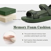 KuaiLu Men’s Walking Sandals with Arch Support – Adjustable & Lightweight(Green)