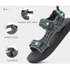 KuaiLu Men’s Walking Sandals with Arch Support – Adjustable & Lightweight(Grey)
