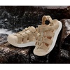 KuaiLu Orthopedic Closed Toe Sandals For Womens Athletic Outdoor Walking(Beige White(choose One Size Larger))