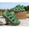 KuaiLu Orthopedic Closed Toe Sandals For Womens Athletic Outdoor Walking(Green(choose One Size Larger))