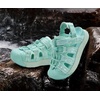 KuaiLu Orthopedic Closed Toe Sandals For Womens Athletic Outdoor Walking(Lake Blue(choose One Size Larger))