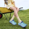 KuaiLu Womens Classic Recovery Clogs Waterproof & Quick Dry Beach Sandals(Aqua Blue)