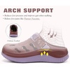 KuaiLu Womens Classic Recovery Clogs Waterproof & Quick Dry Beach Sandals(Dark Brown)