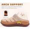 KuaiLu Womens Classic Recovery Clogs Waterproof & Quick Dry Beach Sandals(Khaki Brown)