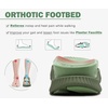 KuaiLu Womens Orthopedic Walking Sandals with Comfortable Arch Support(Green)