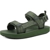 KuaiLu Men’s Walking Sandals with Arch Support – Adjustable & Lightweight(Green)