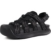 KuaiLu Orthopedic Closed Toe Sandals For Womens Athletic Outdoor Walking(Black(choose One Size Larger))