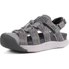 KuaiLu Orthopedic Closed Toe Sandals For Womens Athletic Outdoor Walking(Grey(choose One Size Larger))