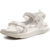 KuaiLu Womens Orthopedic Walking Sandals with Comfortable Arch Support(White)