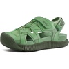 KuaiLu Womens Orthotic Walking Arch Support Closed Toe Sport Hiking Sandals(Green)