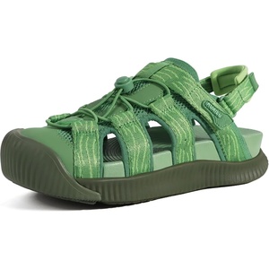 KuaiLu Orthopedic Closed Toe Sandals For Womens Athletic Outdoor Walking(Green(choose One Size Larger))