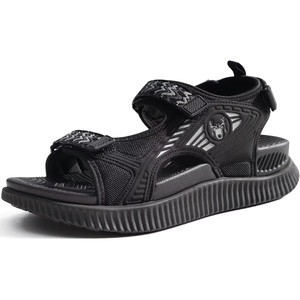 KuaiLu Womens Orthopedic Walking Sandals with Comfortable Arch Support(All Black)