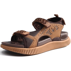 KuaiLu Womens Orthopedic Walking Sandals with Comfortable Arch Support(Brown Khaki)
