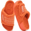 KuaiLu Cushion Slippers For Women with Orthotic Arch Support(Orange)