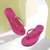 KuaiLu Womens Fashion Flip Flops Ladies Summer Beach Yoga Mat Thong Sandals(Bright Pink)
