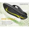 KuaiLu Womens Orthotic Cushion Flip Flops Sandals with Arch Support Footbed(Black)