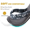 KuaiLu Flip Flops for Women with Arch Support Summer Beach Thong Sandals(Silk-grey)