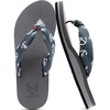 KuaiLu Flip Flops for Women with Arch Support Summer Beach Thong Sandals(Silk-grey)